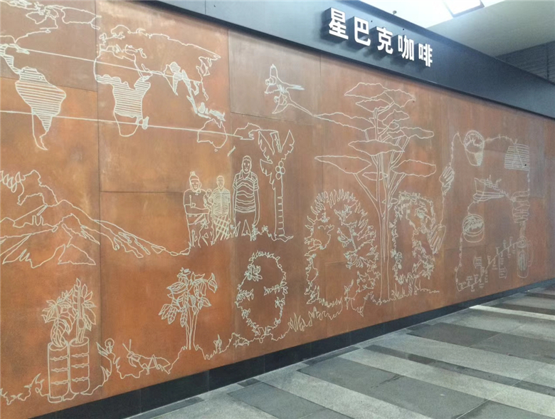 鞍山耐候钢幕墙